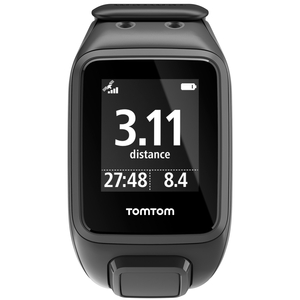 TomTom Runner 2 Cardio Music Large Heart Rate Monitor - Black