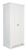 Beaumont Painted Double Full Hanging Wardrobe - selection of colours (Off White)