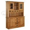 Vancouver Oak Petite Large Buffet & Hutch