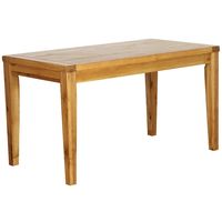 Vancouver Oak Petite Rectangular Cafe Dining Table - 1400 x 750mm
