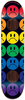 Enjoi Frowny Faces Impact Skateboard Deck 8.38" - Black