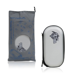 PS VITA 2000 Protective Hard Carry Airform Bag Monster Hunter - Silver