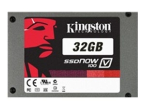 Kingston 32GB V100 SSD - 2.5" SATA-II - Read 160MB/s Write 70MB/s