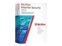 McAfee Internet Security 2012 - Subscription package (1 year ) - 3 PCs (mini-box ) - Win - English - United Kingdom