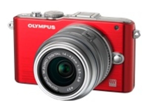 Olympus E-PL3 3D Compact Digital System Camera + EZ-M1442 II R - Silver