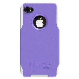 Otterbox Commuter Case For iPhone 4 Purple / White