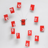 IlTempoVola Wall Clock - Red