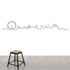 London City Skyline Wall Sticker