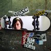 Skateboard Mirror by Suck UK