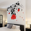Stylish Rose Wall Sticker