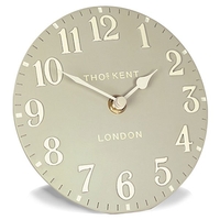 Thomas Kent Arabic Stone Mantel Clock - 6 Inch