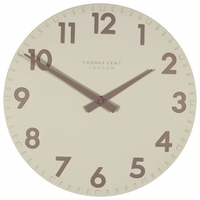 Thomas Kent Camden Clock Cream - 20 inch