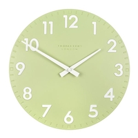 Thomas Kent Camden Clock Pistachio - 12 Inch