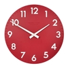 Thomas Kent Camden Clock Red - 12 Inch