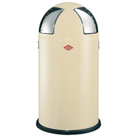 Wesco Push-Two Recycling Bin - Almond