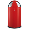 Wesco Push-Two Recycling Bin - Red