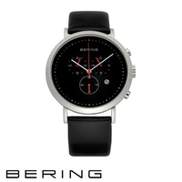 Bering Black Chronograph Watch
