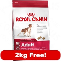 2kg Royal Canin Size + 2kg Free! - Medium Adult (4kg)