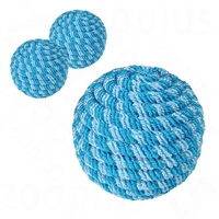 Blue Rattle Ball - Pack of 3 balls (diameter 4.5 cm)