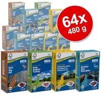 Bozita Chunks in Jelly Mixed Saver Pack 64 x 480g - Mixed Saver Pack