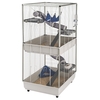 Ferplast Ferret Cage Furet Tower - Grey: 80 x 75 x 161 cm (L x W x H)