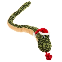 Festive Snake Dog Toy - 1 Toy