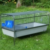 Rabbit - and Guinea Pig Cage R6A - Base Granite Grey