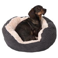Rosewood Jumbo Pet Bed - Grey - 63 x 53 x 15 cm (L x W x H)