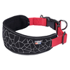 Rukka® Cube Soft collar,  red / black - Size M: 30 - 50 cm neck circumference,  25 mm wide