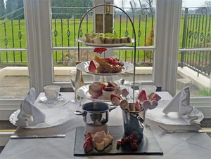 Champagne Afternoon Tea for Two at The Haughton Hall Hotel