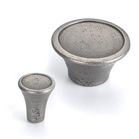 Bordered Round Iron Cabinet Knob