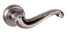 Colchester Lever Door Handle on a Raised Edged Rose - Matt Gun Metal F