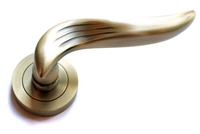 Oxford Lever Door Handle - Matt Antique Brass Finish