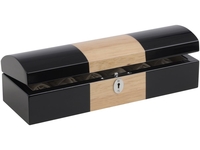 Berlin Black and Wood Watch Box