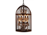 Bird Cage 12 Light Chandelier Lantern