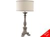 Bordeaux Wooden Column Table Lamp