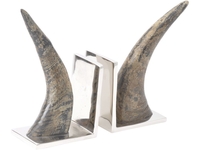 Bowes Black Horn Bookends