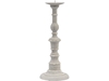 Hardy Stone Finish Pillar Candlestick - Small
