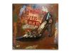High Heel Metal Wall Sculpture