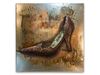 High Step Metal Relief Wall Decor