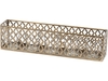 Highclere Antique Gold Finish Votive Tray
