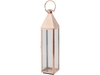 Marlowe Rose Gold Lantern - Large
