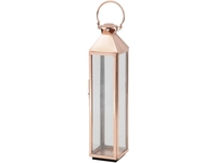 Marlowe Rose Gold Lantern - Small