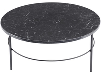 Marquina Black Marble Coffee Table