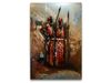 Masai Warriors Metal Relief Wall Art