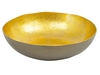 Metz Gold Ornamental Metal Bowl - Large