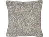 Mirage Antique Silver Sequin Cushion