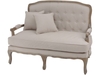 Mondeville Cream Linen Sofa