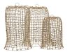 Wire Mesh Decorative Lobster Pots - Set Of 3