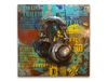 Wired for Sound Metal Relief Wall art